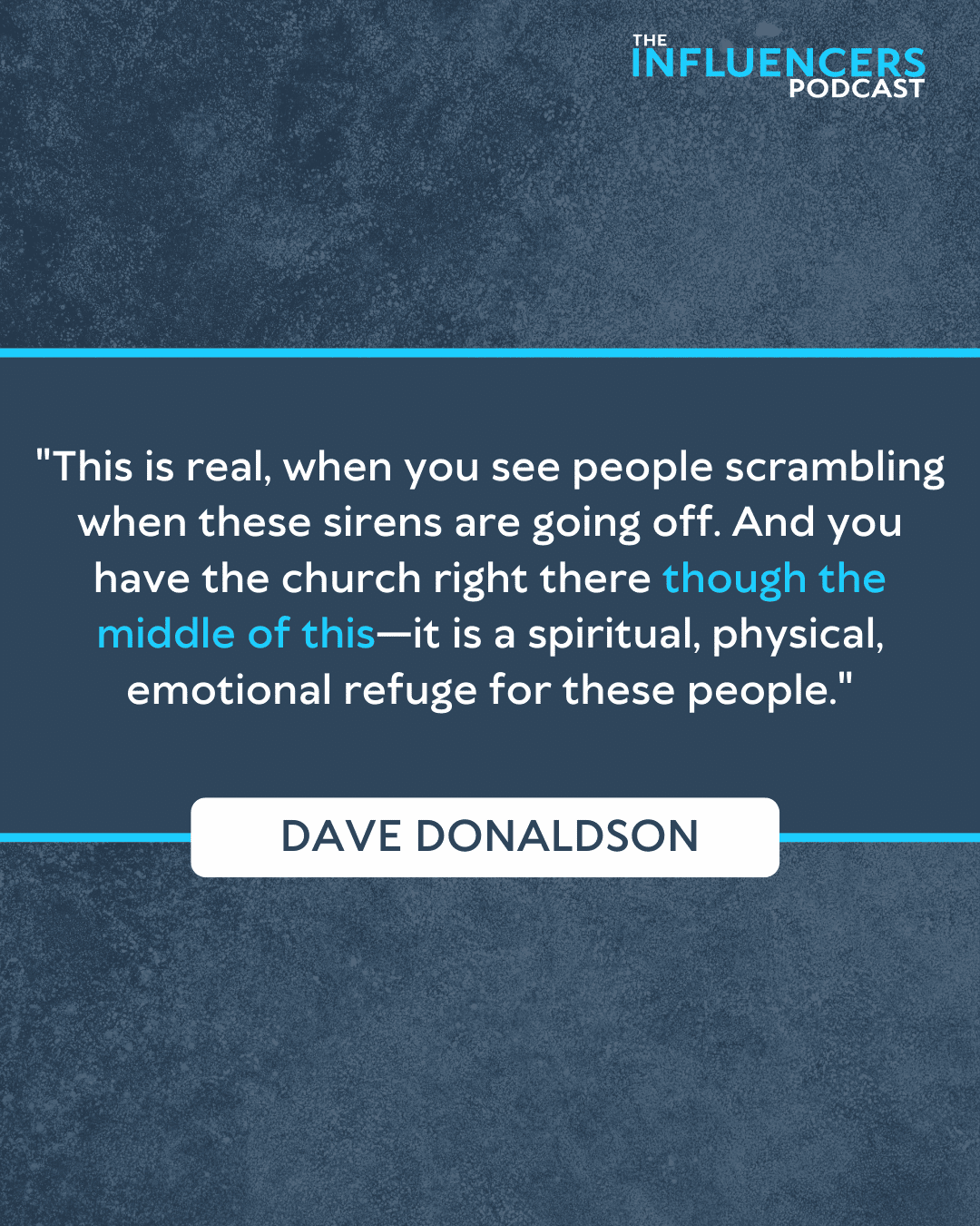 Episode 86 quote by Dave Donaldson.