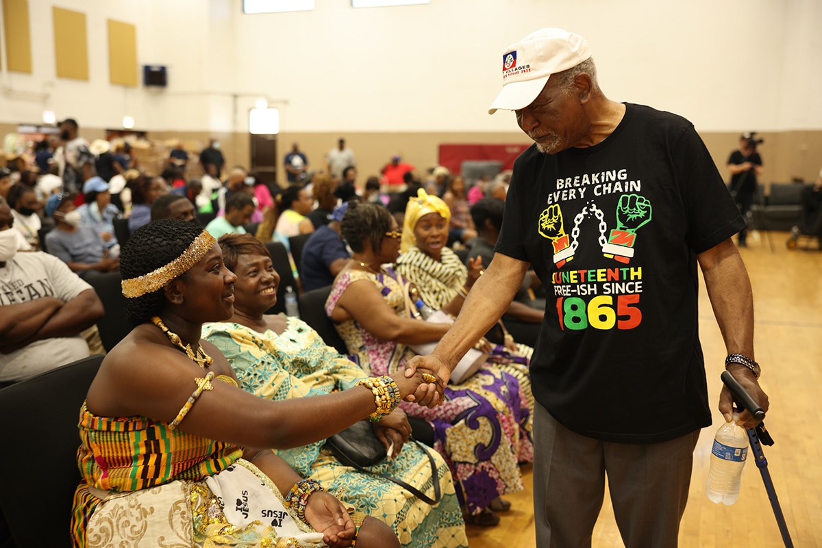 Celebrating Juneteenth.