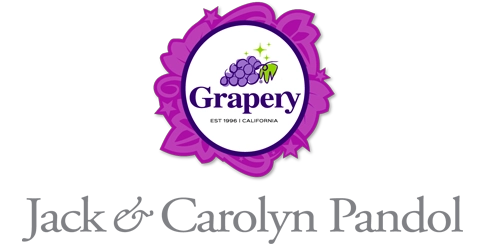 Grapery Grapery Jack and Carolyn Pandol logo.